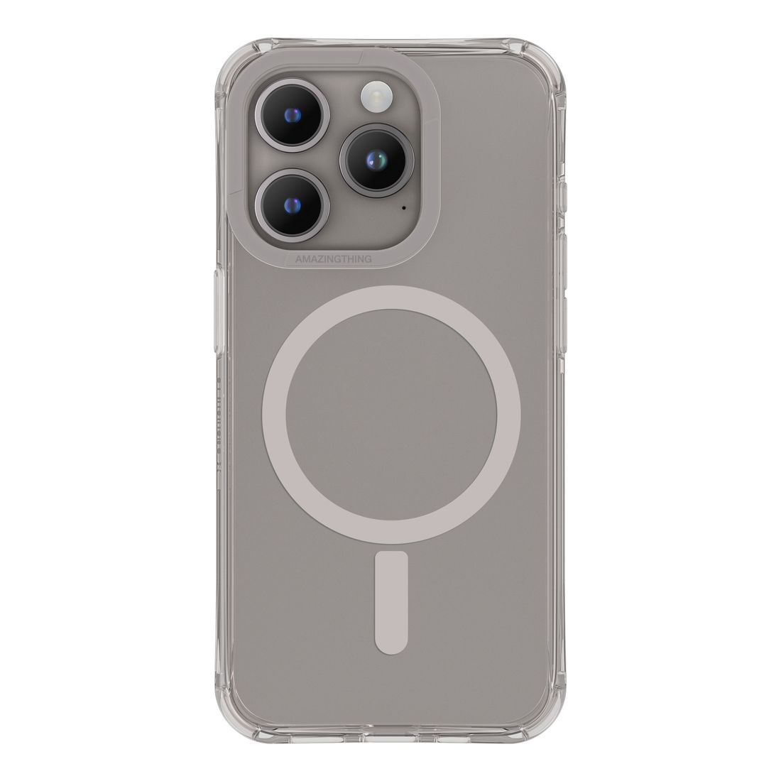 AmazingThing Titan Edge MagSafe Drop Proof Case for iPhone 15 Pro Max - Titan Grey