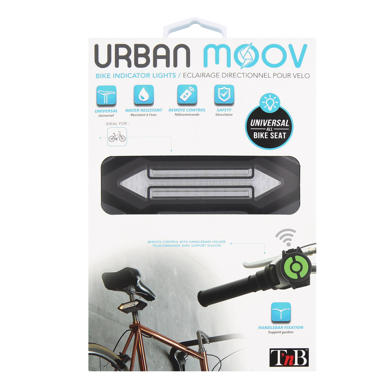 Urban Moov Directional LED Lights Black for Bikes