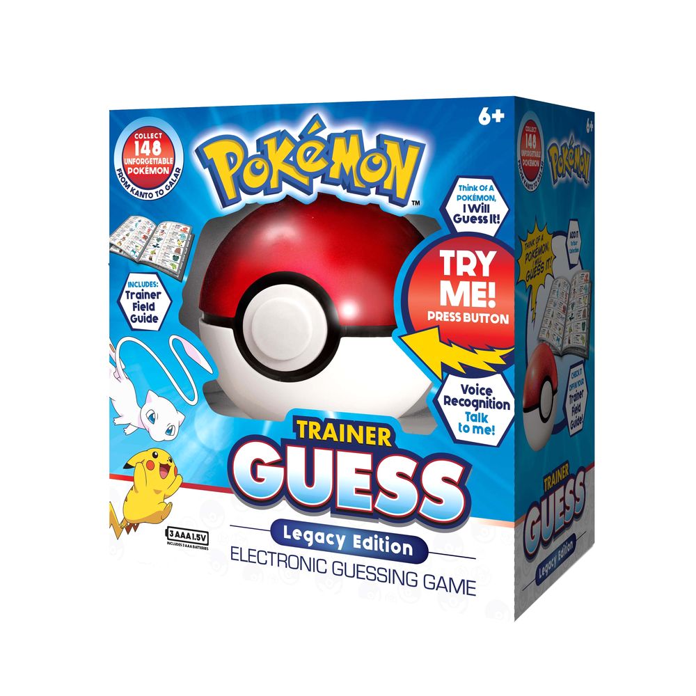 Zanzoon Pokémon Trainer Guess Legacy Edition Electronic Guessing Game