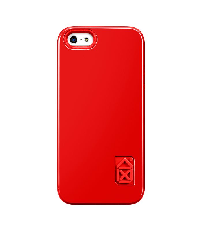Case Scenario Skin & Bone Cover Red iPhone 5S