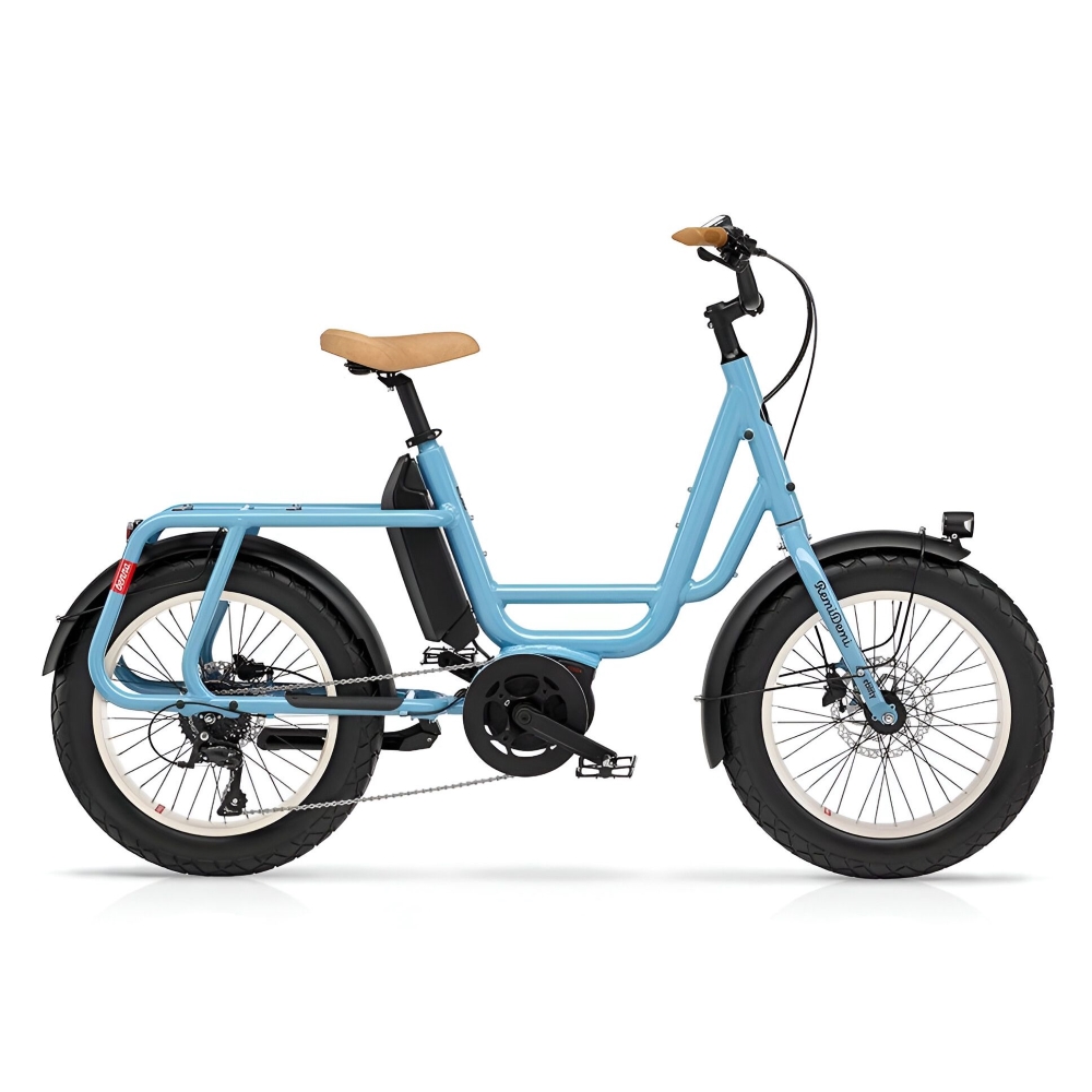 Benno RemiDemi 9D Electric Bike Performance Easy On 500 Wh Dolphin Blue