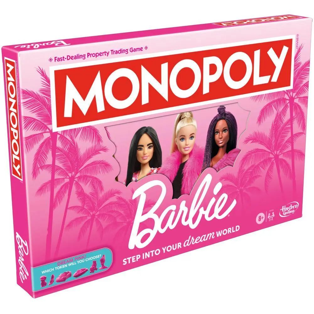 Hasbro Gaming Monopoly Barbie Board Game
