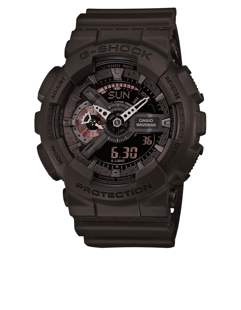 Casio G-Shock GA-110MB-1ADR Analog/Digital Watch - Black