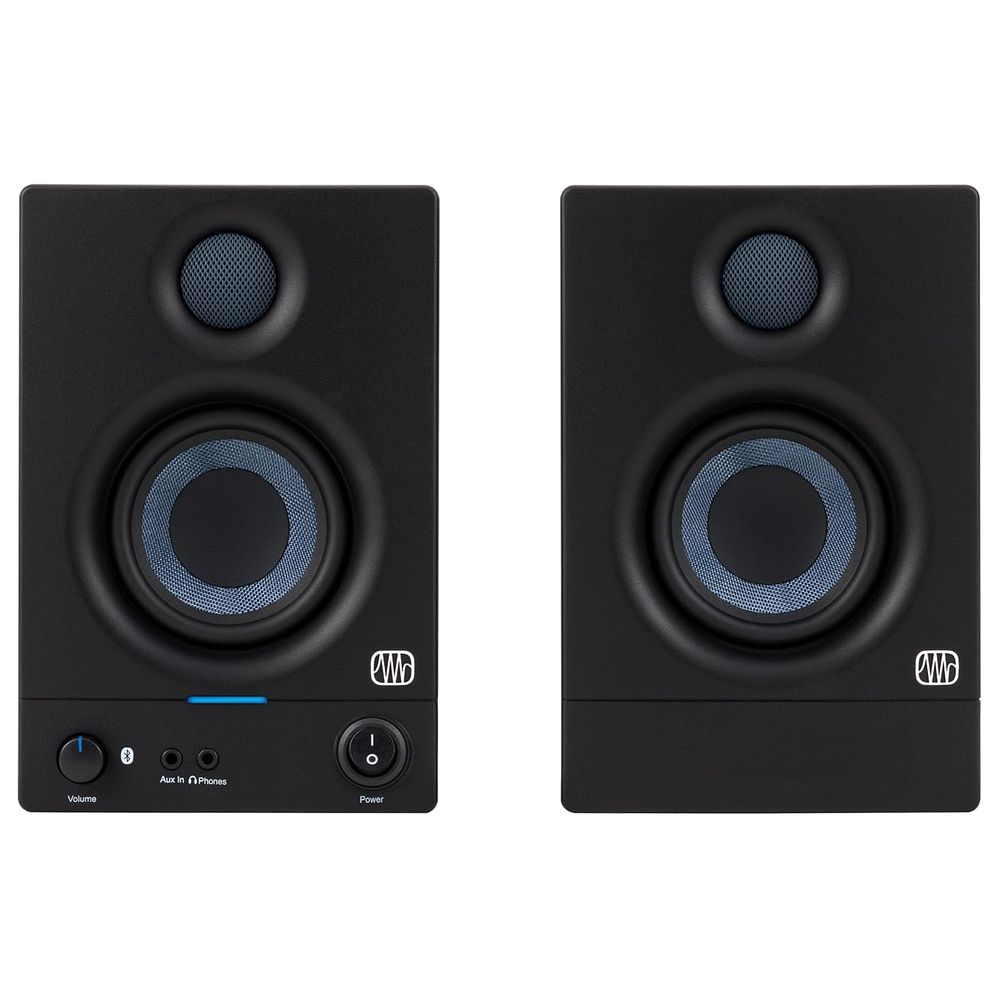 Presonus Eris 3.5BT Gen 2 - 3.5-Inch Powered Desktop Speakers With Bluetooth - Black (Pair)