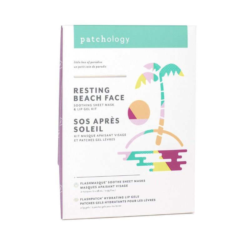 Patchology Resting Beach Face Skincare Kit
