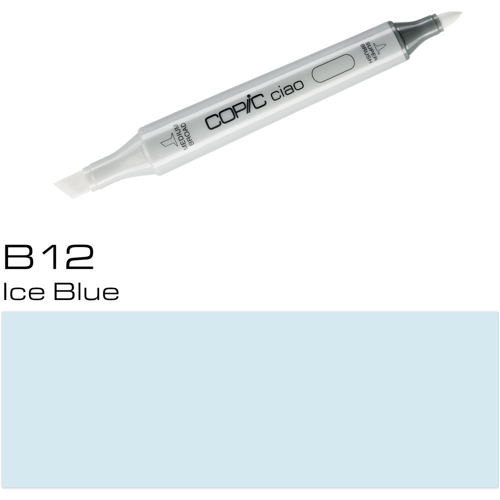 قلم ماركر Copic Ciao B12 - أزرق ثلجي