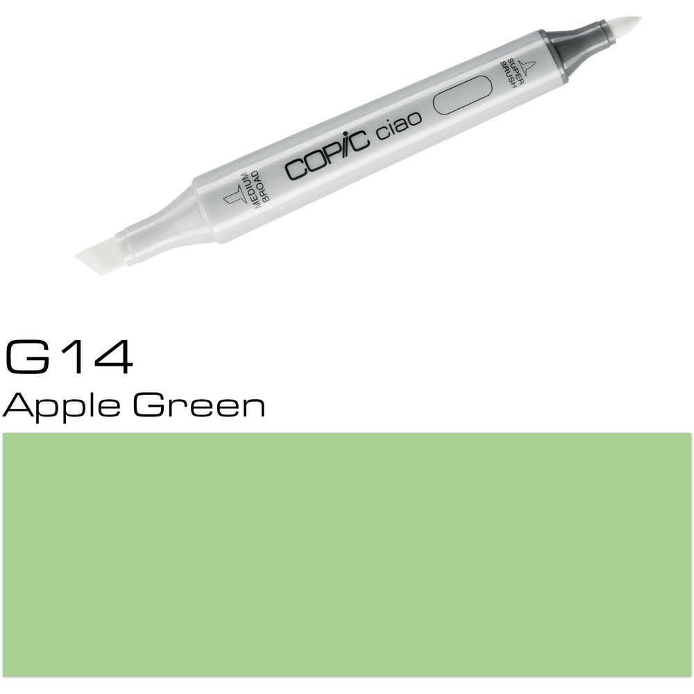 قلم ماركر كوبيك تشاو  G14 - أخضر تفاحي