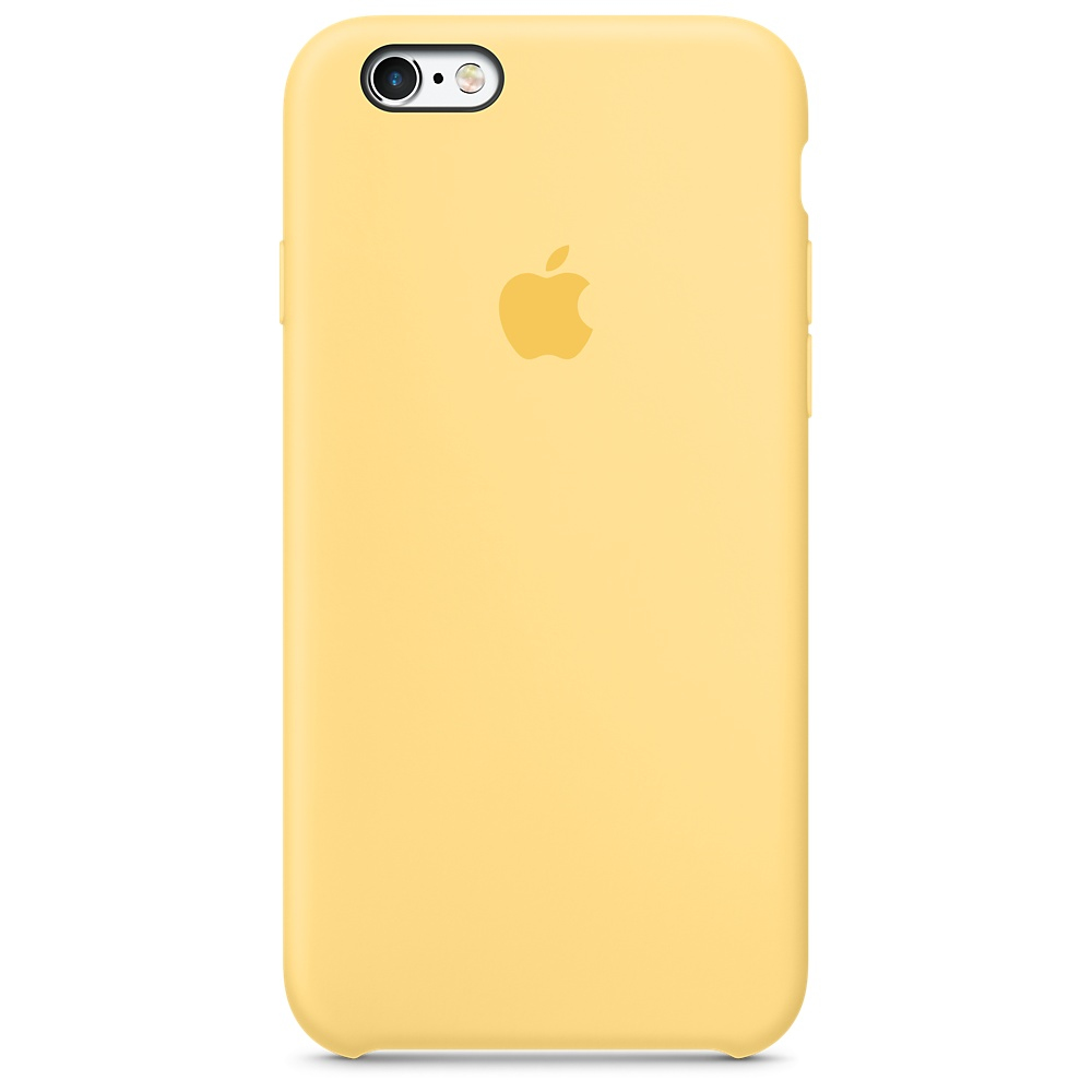 Apple Silicone Case Yellow iPhone 6/6S