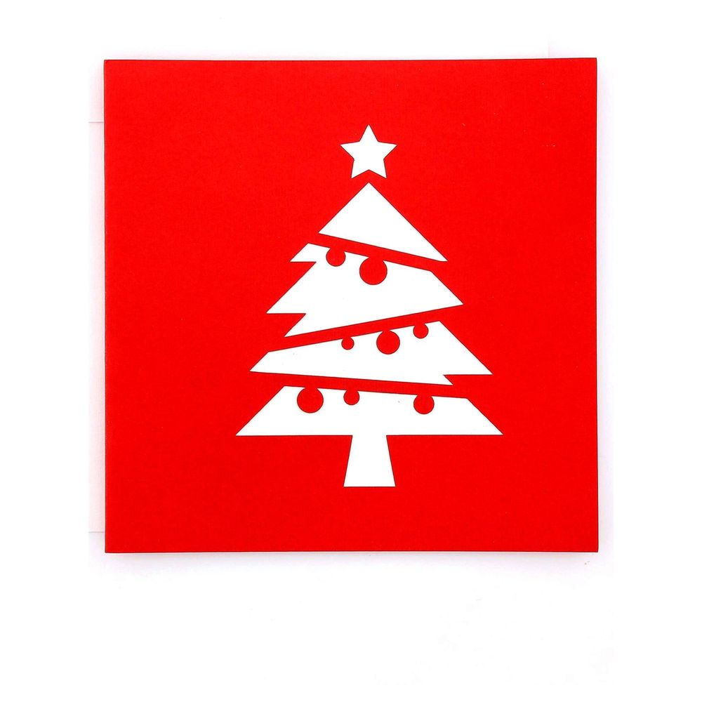 Abra Tree Christmas Greeting Card