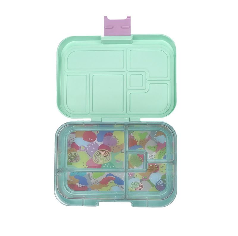 Munchbox Midi5 Bubblegum Mint/Lavender Lunchbox