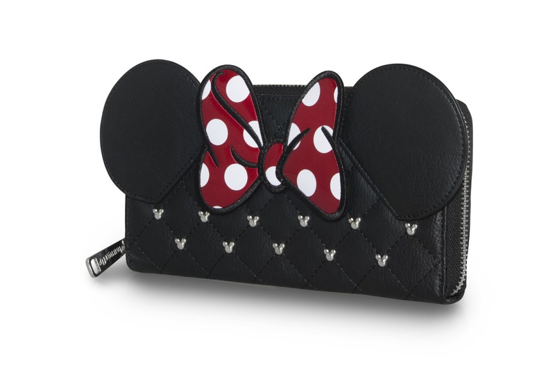 Loungefly Disney Minnie Bow Zip Around Wallet