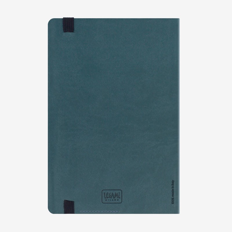 Legami Medium Lined Petrol Blue My Notebook