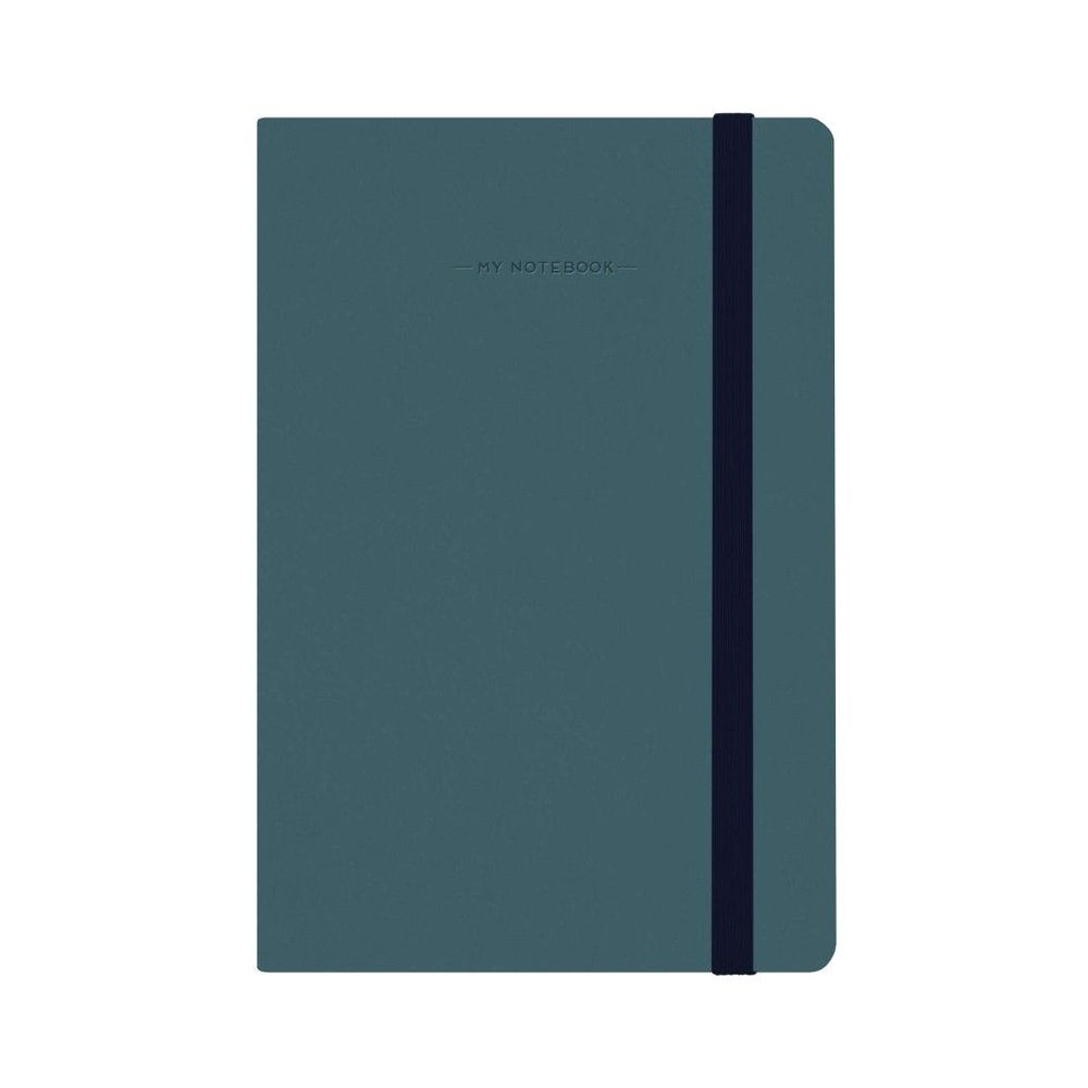 Legami Medium Lined Petrol Blue My Notebook