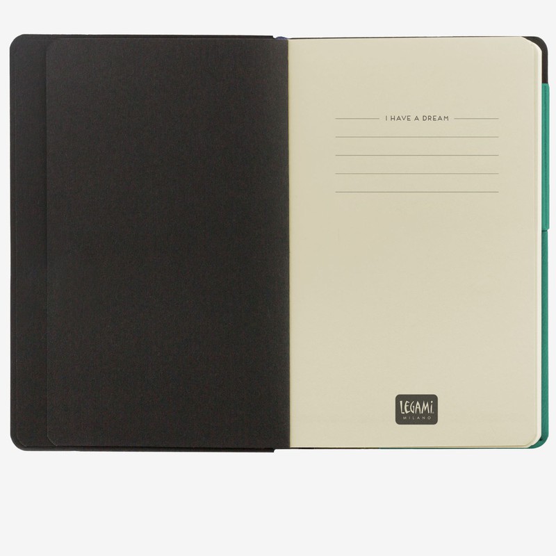 Legami Large Lined Turquoise My Notebook