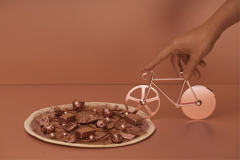 DOIY The Fixie Pizza Cutter Copper