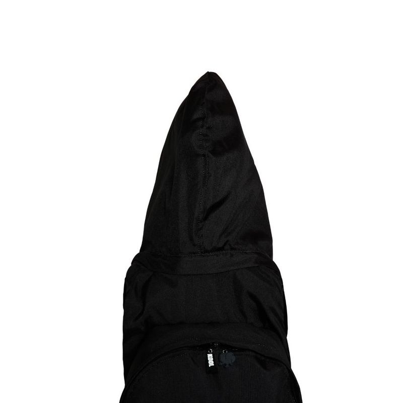Morikukko Kool Black/Black Mesh Hooded Backpack