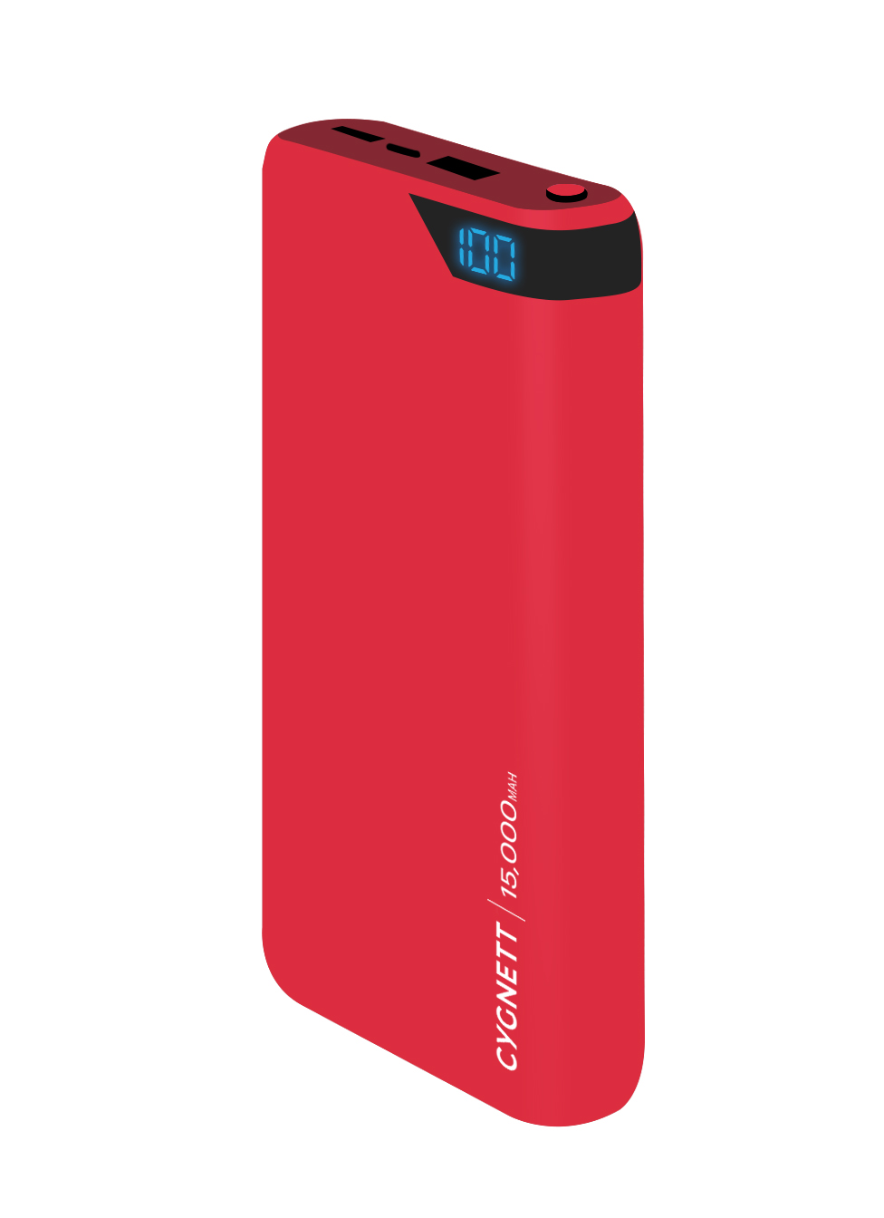 Cygnett ChargeUp Boost 15000mAh Red Power Bank
