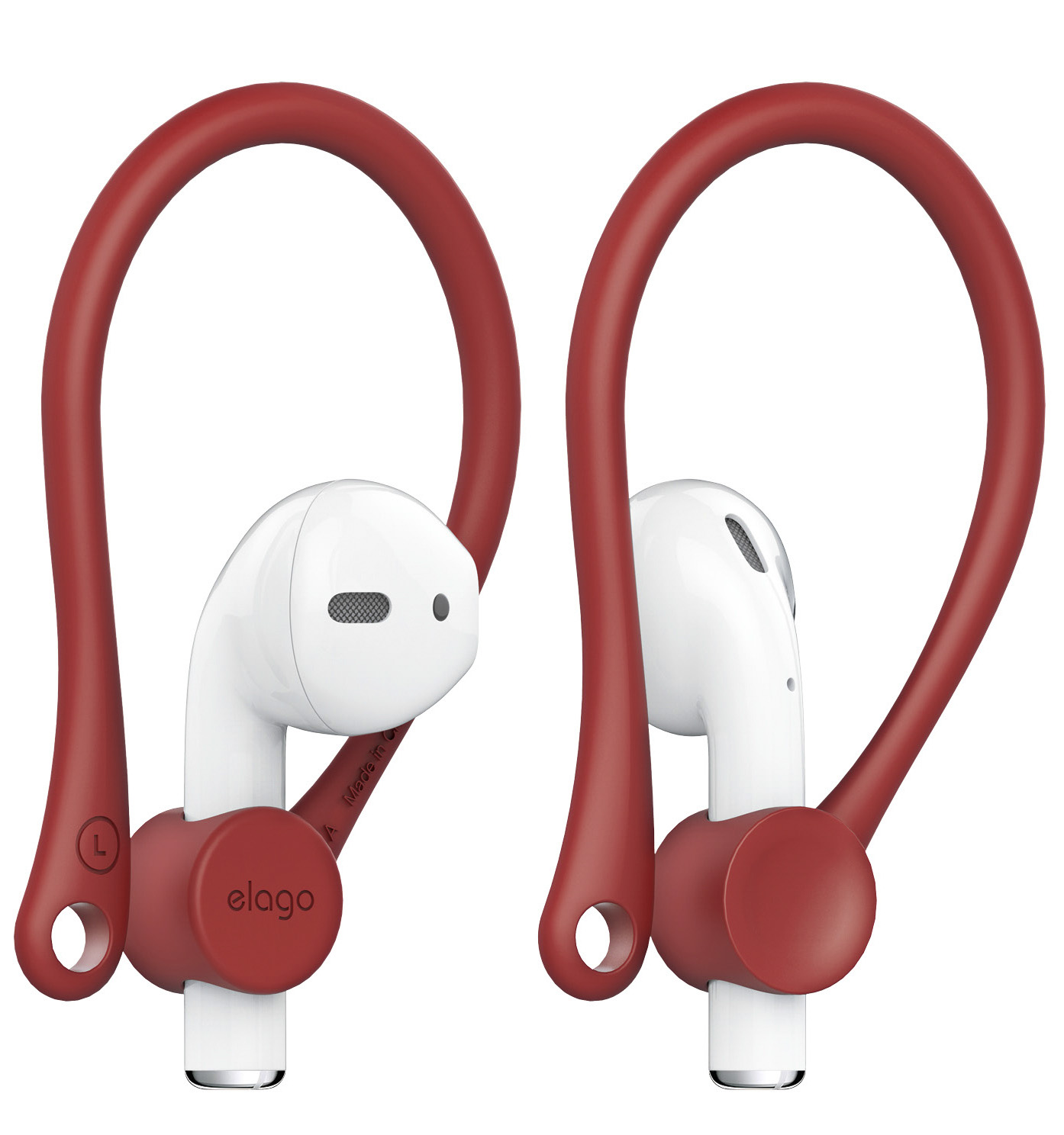 Elago EarHooks Red for AirPods