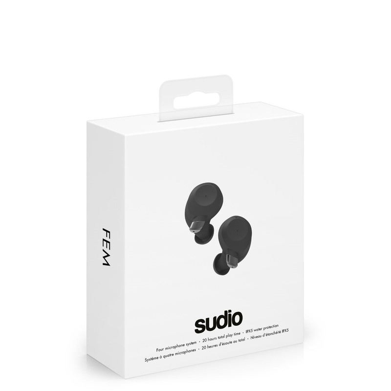 Sudio Fem True Wireless In-Ear Earphones Black
