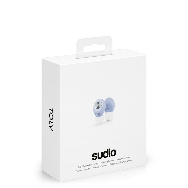 Sudio Tolv True Wireless Earbuds Pastel Blue