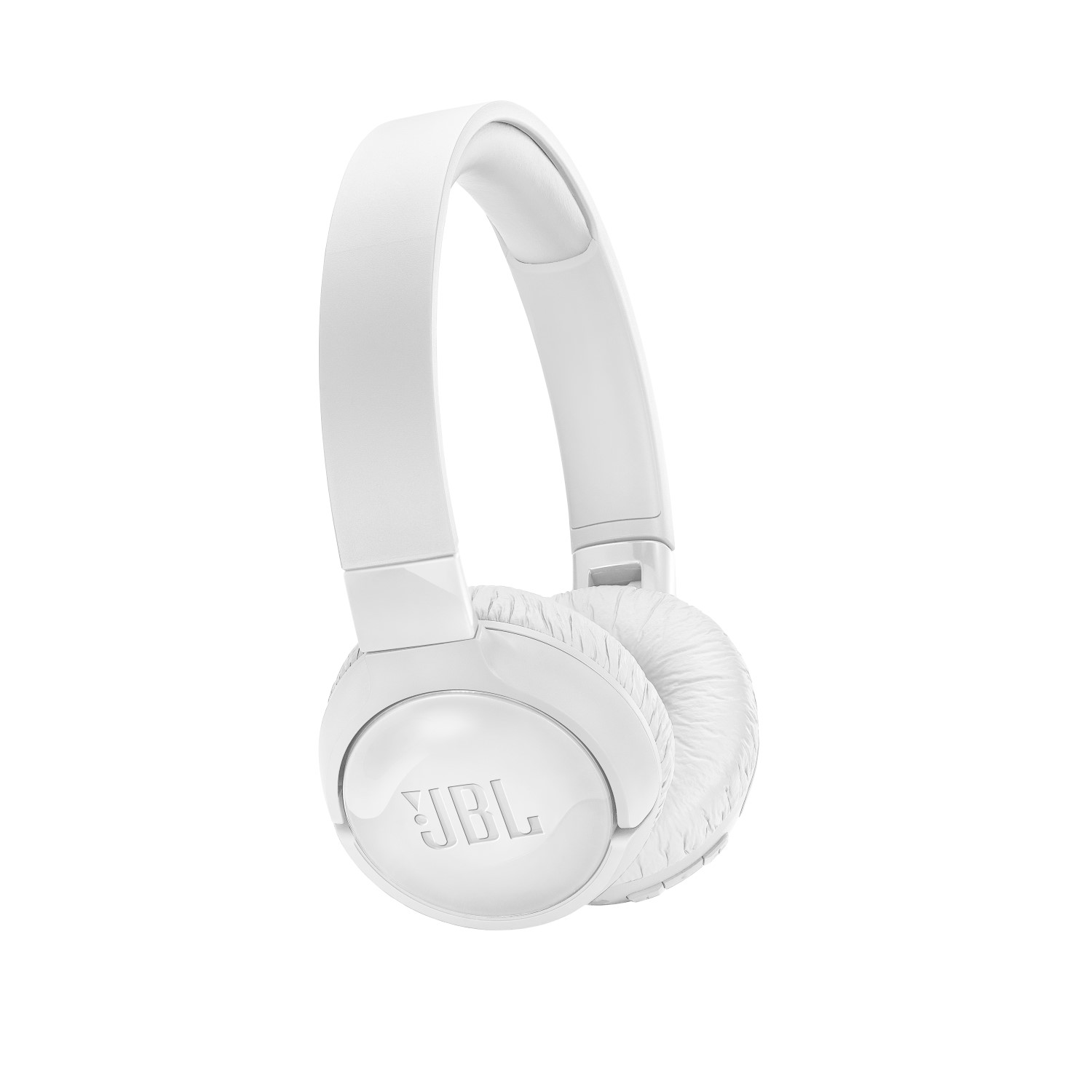 سماعات تيون 600 خارج الأذن العازلة للتشويش بتقنية بلوتوث من جيه إل بي، باللون الأبيض