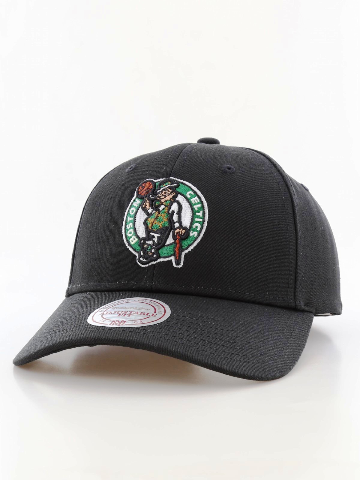 Mitchell & Ness Boston Celtics Team Logo Low Pro Black Snapback Cap