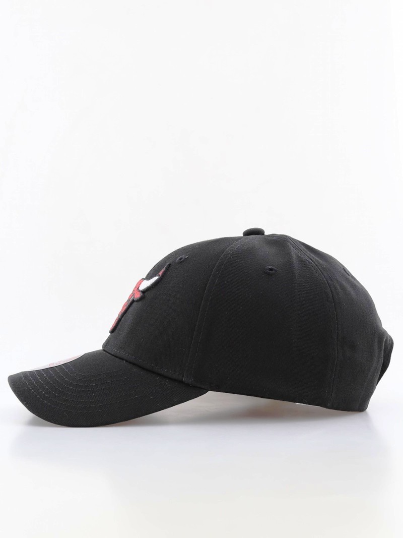 Mitchel & Ness Chicago Team Logo Low Pro Snapback Men's Cap Black