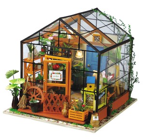 Robotime DIY Dollhouse Kit Cathy's Flower House