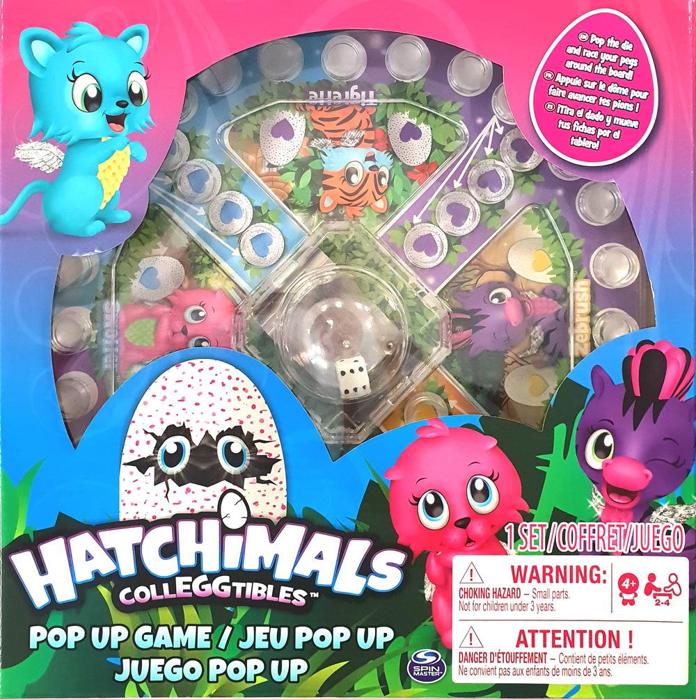 Race To The Nest Hatchimals Colleggtibles Pop-up Game