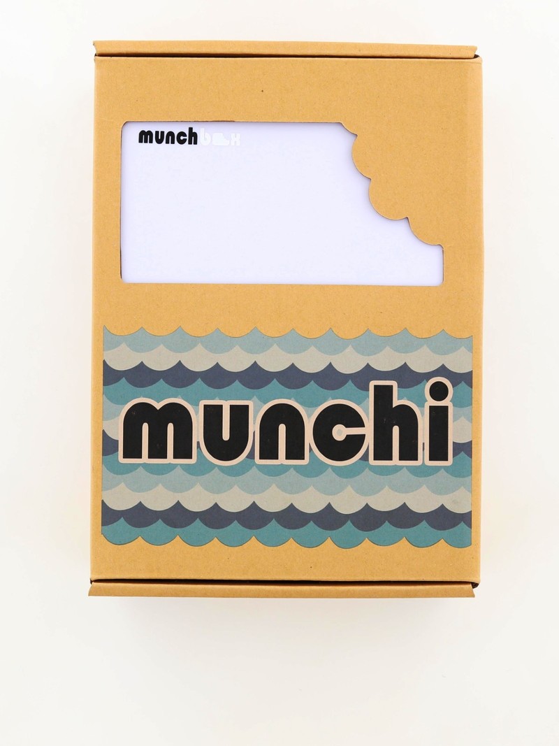 Munchbox Munchi Snack Lunchbox Pearl White