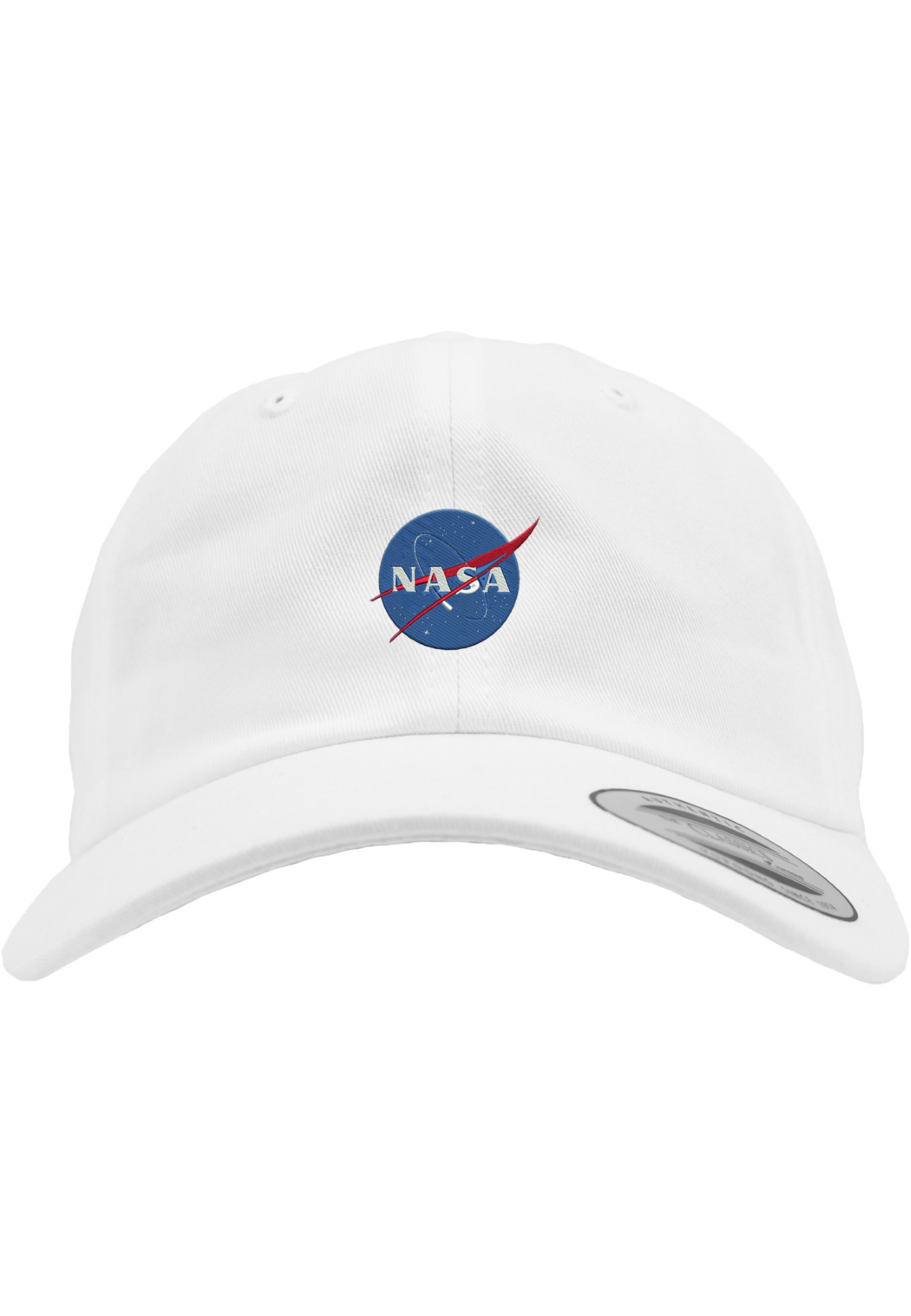 Mister Tee NASA Dad White Men's Cap