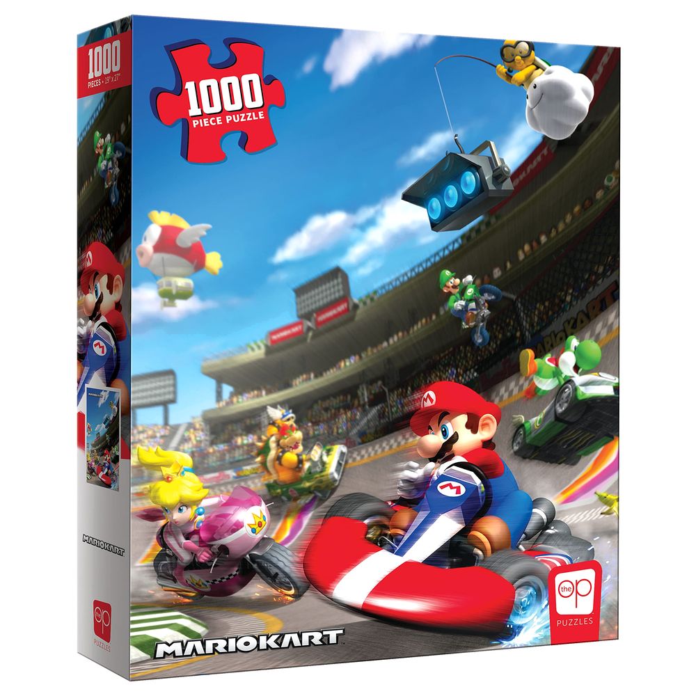 USAopoly Mario Kart Jigsaw Puzzle (1000 Pieces)