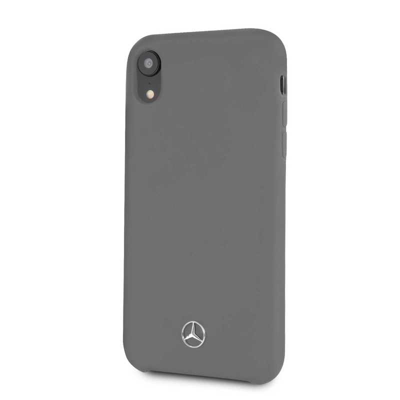 Mercedes-Benz Silicon Case Grey for iPhone XR