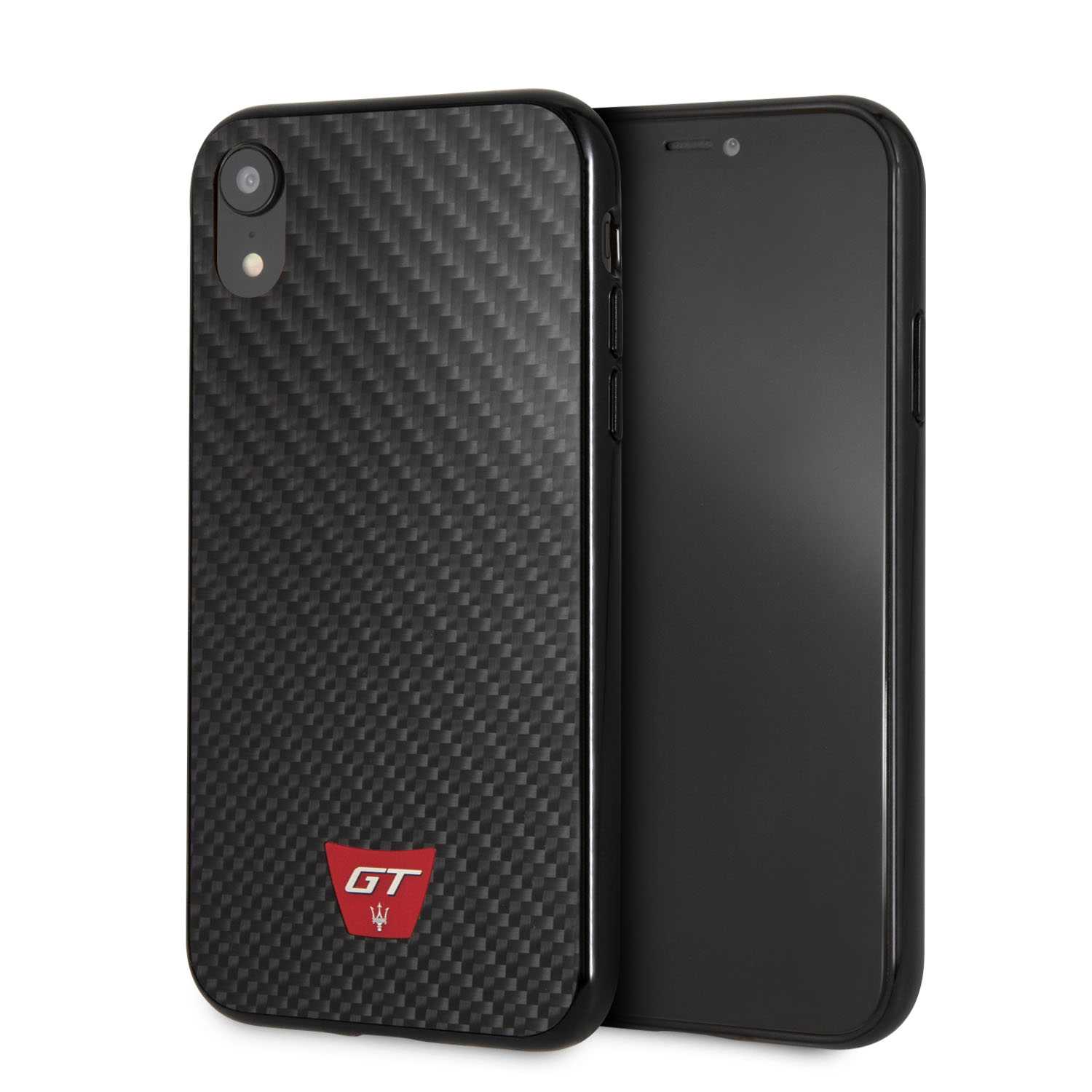 Maserati GT Carbon Case Black for iPhone XR