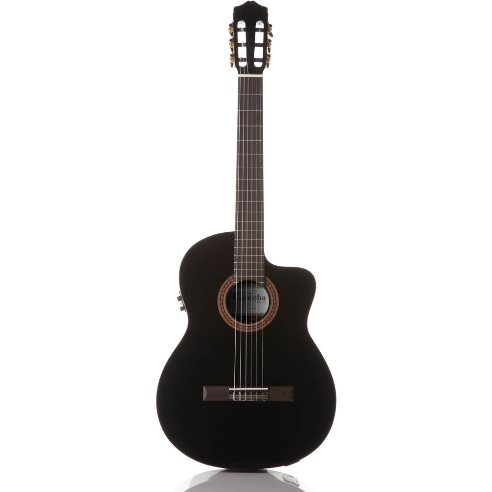 Cordoba C5-CEBK Nylon String Acoustic-Electric Guitar
