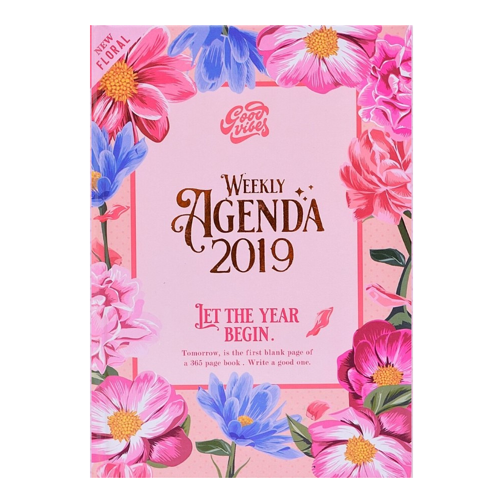 Mofkera Floral Agenda Gift Box 2019