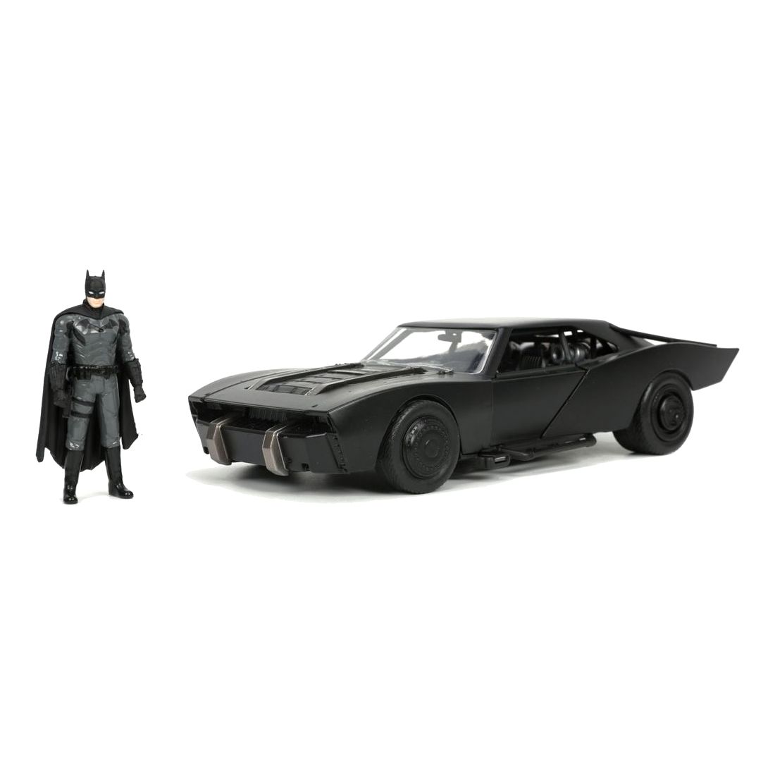 Jada Toys DC The Batman Movie Batman And Batmobile Diecast Model Car 1.24 Scale