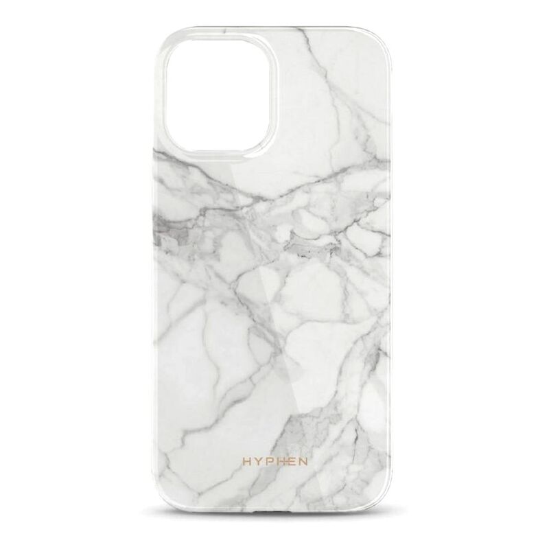 HYPHEN LUXE Marble Case for iPhone 13 Pro White