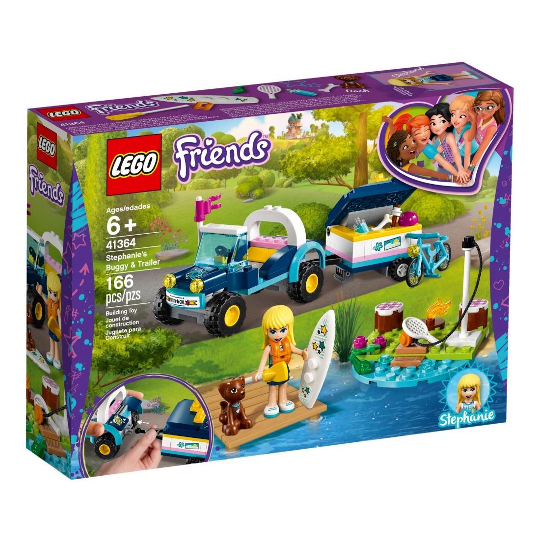 LEGO Friends Stephanie's Buggy & Trailer 41364