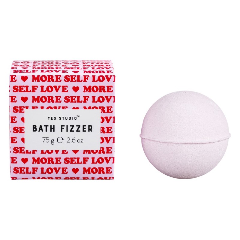 Yes Studio Bath Fizzer More Self Love Rose