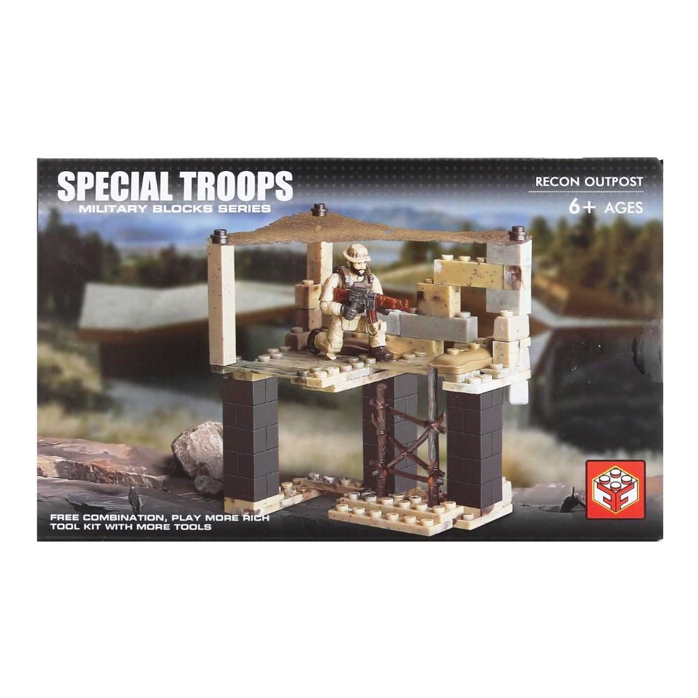 Special Troops Recon Outpost Military Blocks Series