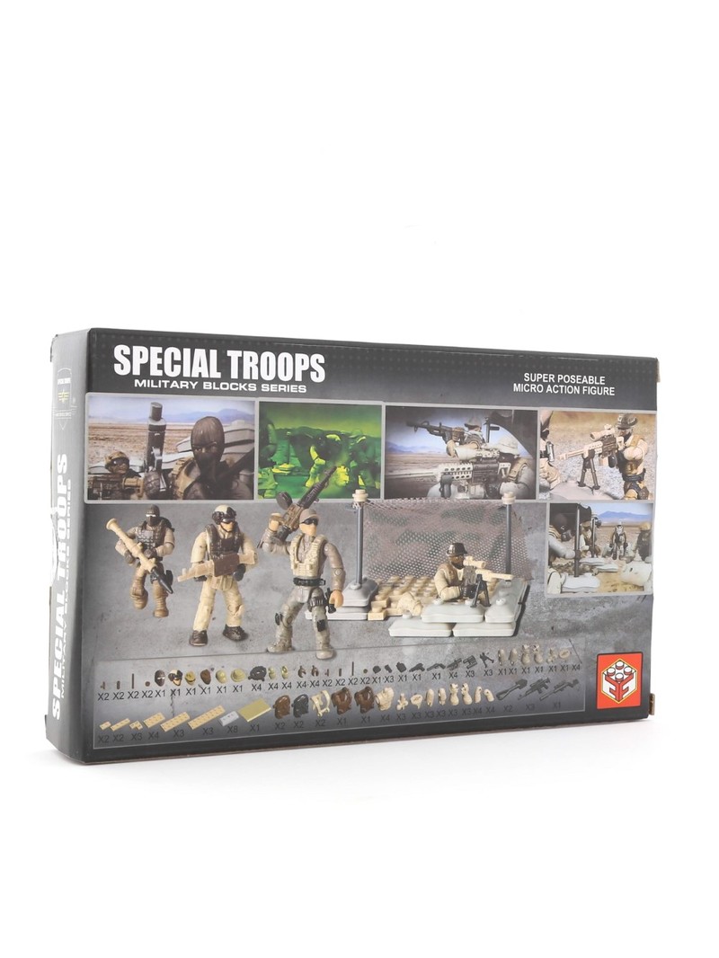 Special Troops Desert Souad Military Blocks Series