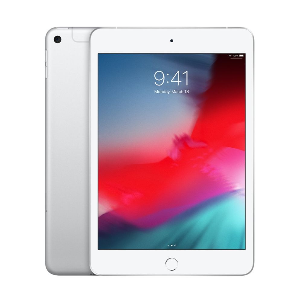 Apple iPad Mini Wi-Fi + Cellular 256GB Silver Tablet