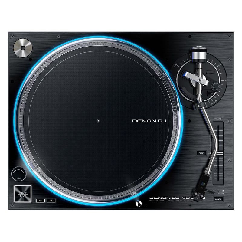 Denon VL12 Professional Direct-Drive Turntable with Built-in Preamp - Black