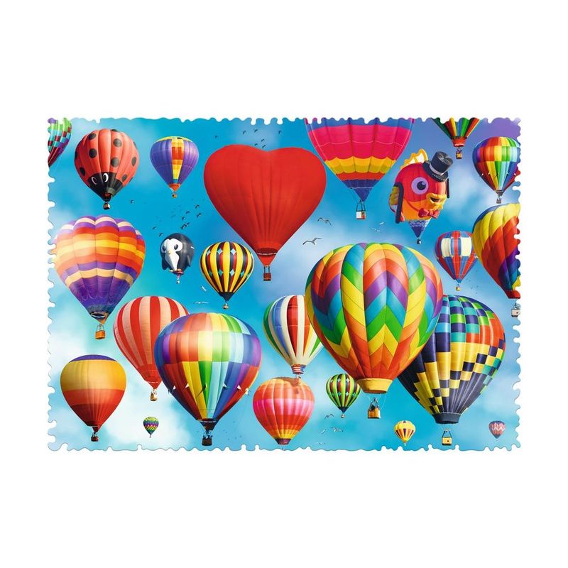 Trefl Colourful Balloons Crazy Shapes 600 Pcs Jigsaw Puzzle