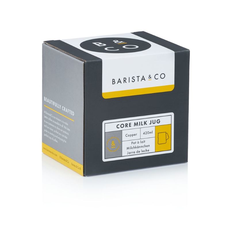 Barista & Co Core Milk Jug Gold 420ml
