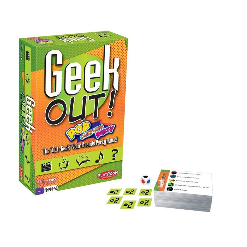 Geek Out Pop Culture Party Boardgame