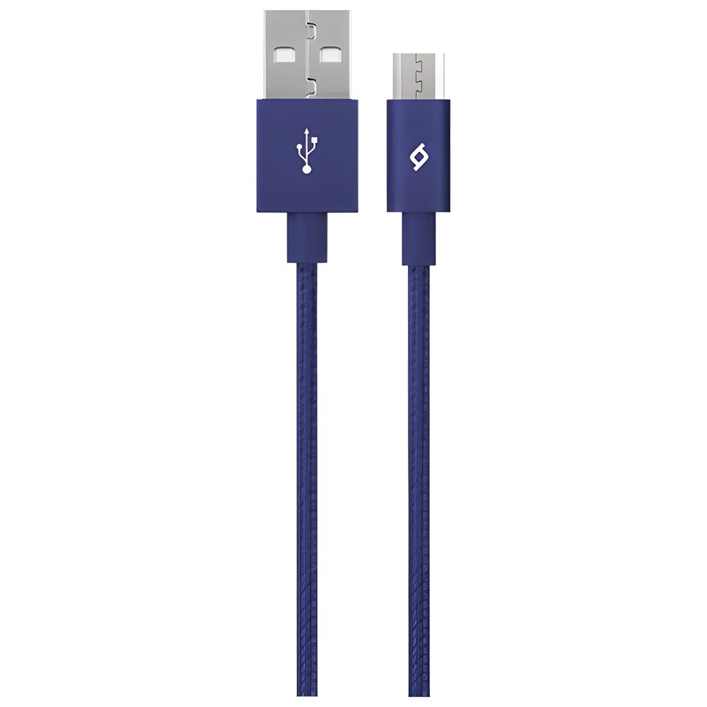 Ttec Alumicable Micro USB Cable Navy