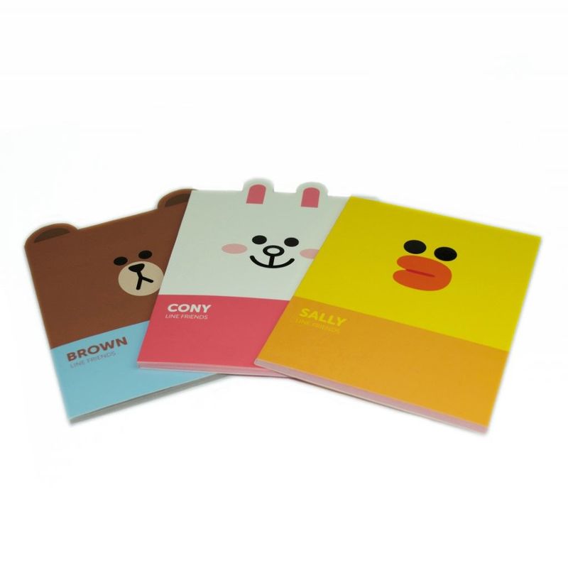 Line Friends Notebooks (Set of 3)