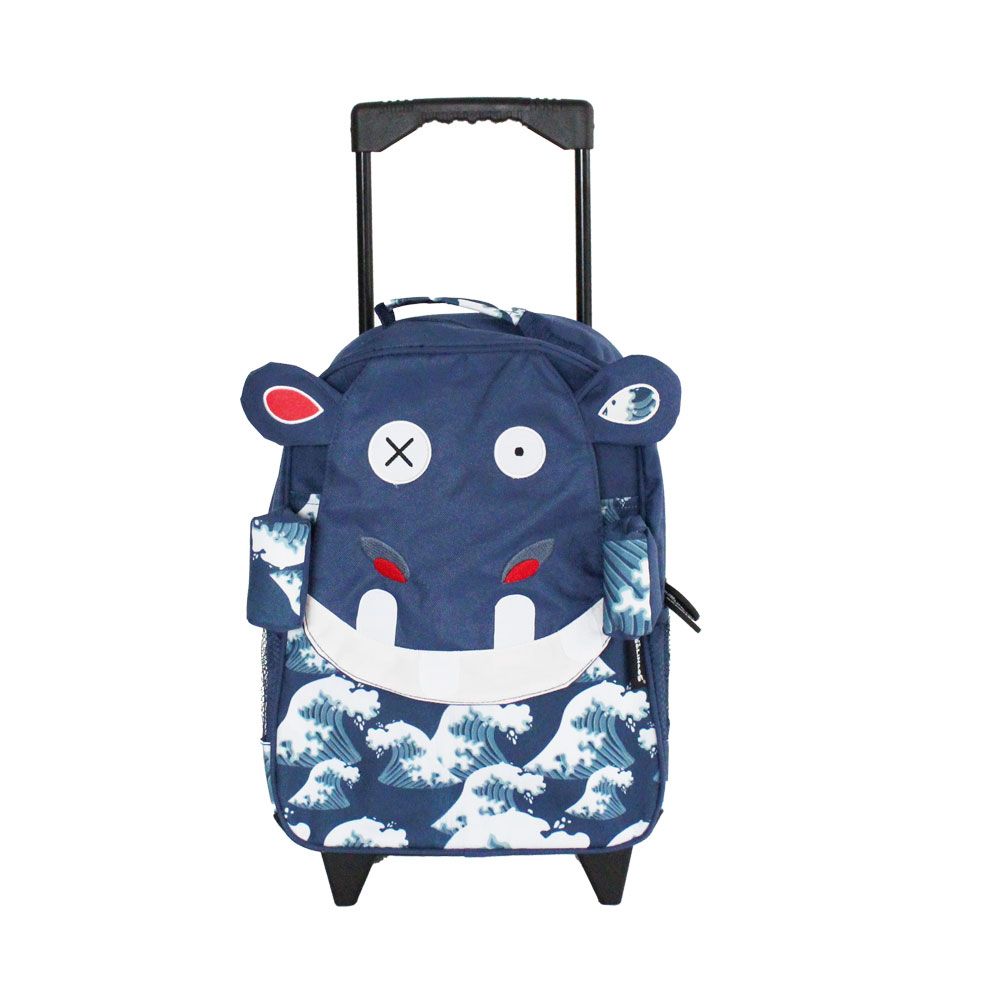 Hippipos the Hippo Medium Trolley Backpack